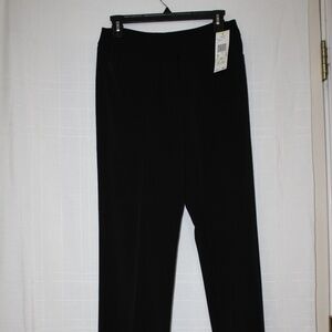 Black Stretch Anne Klein Pants